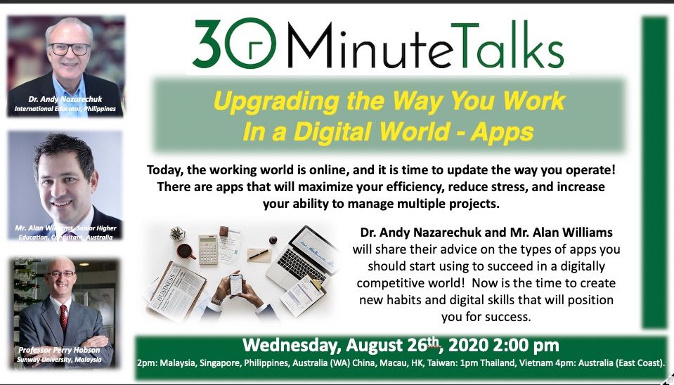 Upgrading the Way You Work In a Digital World - Apps